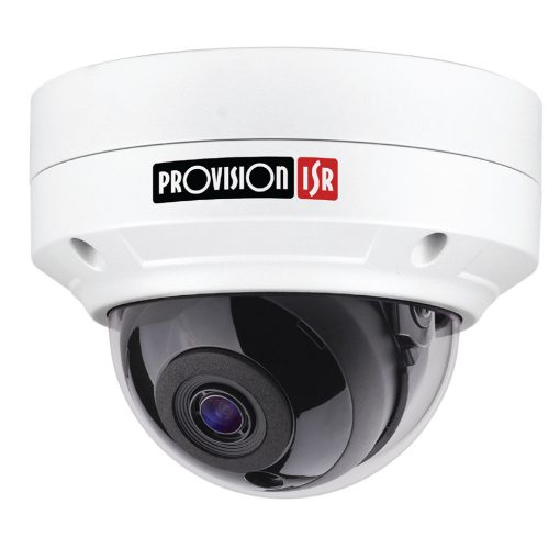 Provision-ISR Pro 5Mpixeles IP kültéri inframegvilágítós Dome kamera PR-DAI+250IP5MVF