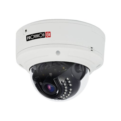 Provision-ISR Pro 8Mpixeles IP kültéri inframegvilágítós variofókuszos Dome kamera PR-DAI+280IP5MVF+