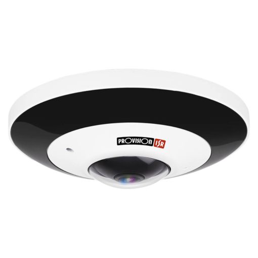 Provision-ISR Pro 6Mpixeles fish-eye IP kültéri inframegvilágítós Dome kamera PR-FEI360IP5V2