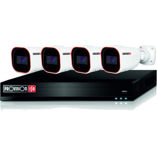 Provision 4 IP kamerás 8 csatornás video rögzítő rendszer PR-IPkitSmart4I