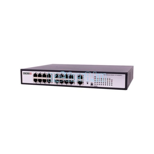 Provision-ISR 16+2 portos PoE switch PR-PoES-16200C+2G