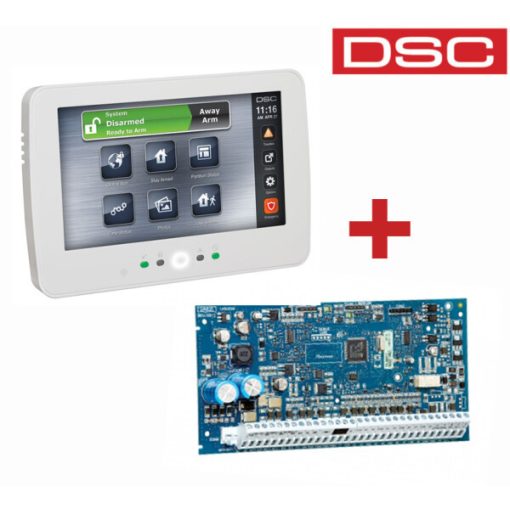 Dsc NEO HS2016 Panel + HS2TCHP Érintőképernyős kezelő